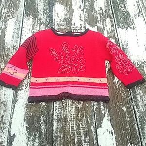 Miniwear red sweater